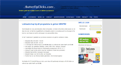 Desktop Screenshot of butterflyclicks.com